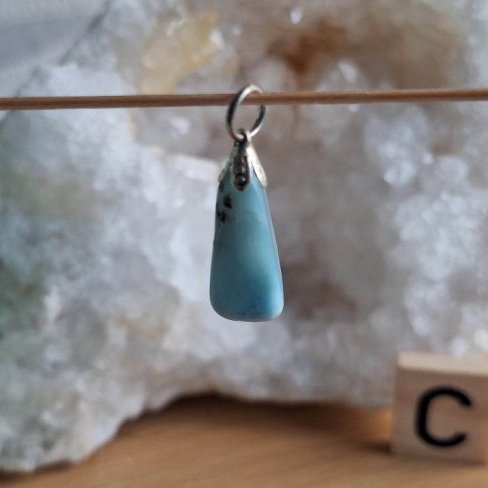 Larimar edelsteen hangertje - Afbeelding 6