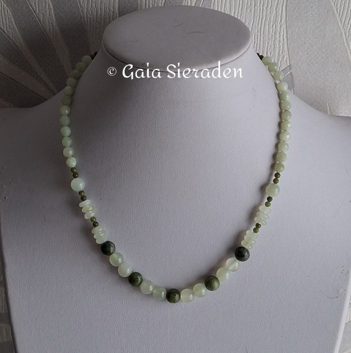 Jade ketting Saitada - Afbeelding 2