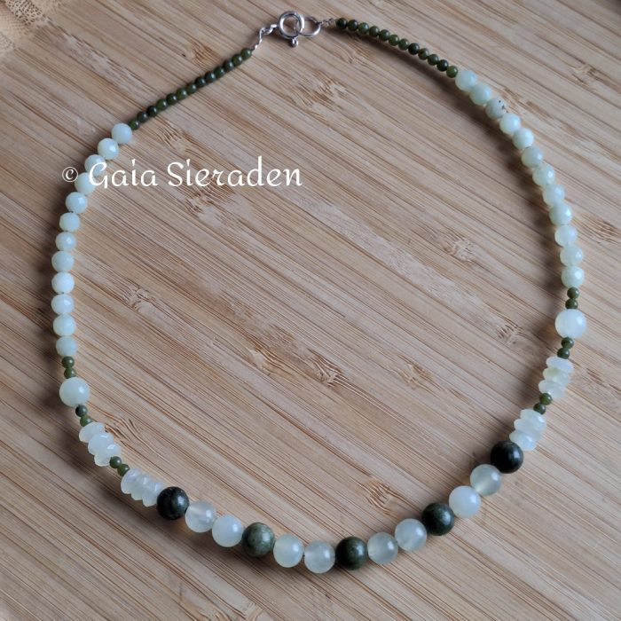 Jade ketting Saitada - Afbeelding 4