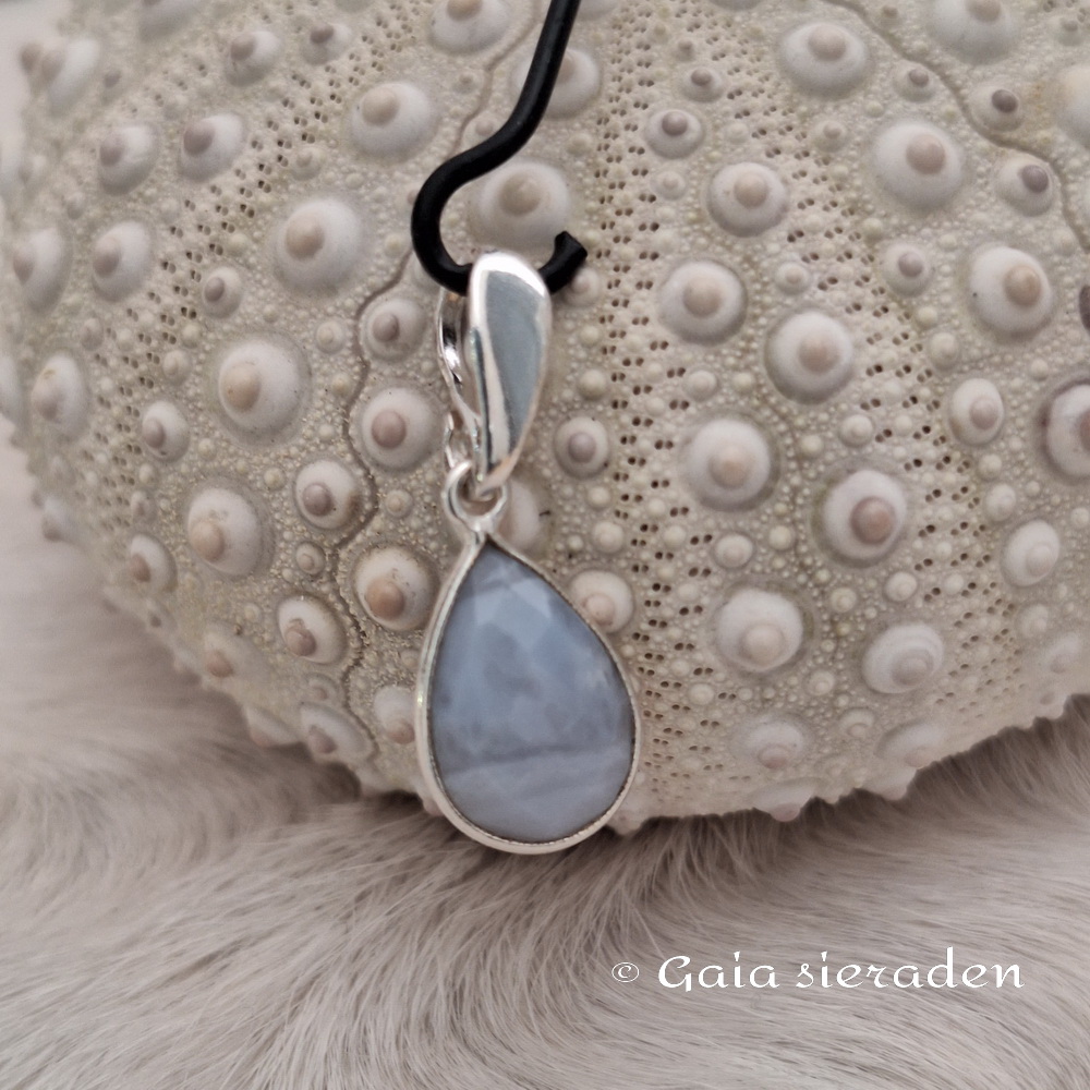 Hanger Chalcedoon druppel - Afbeelding 4