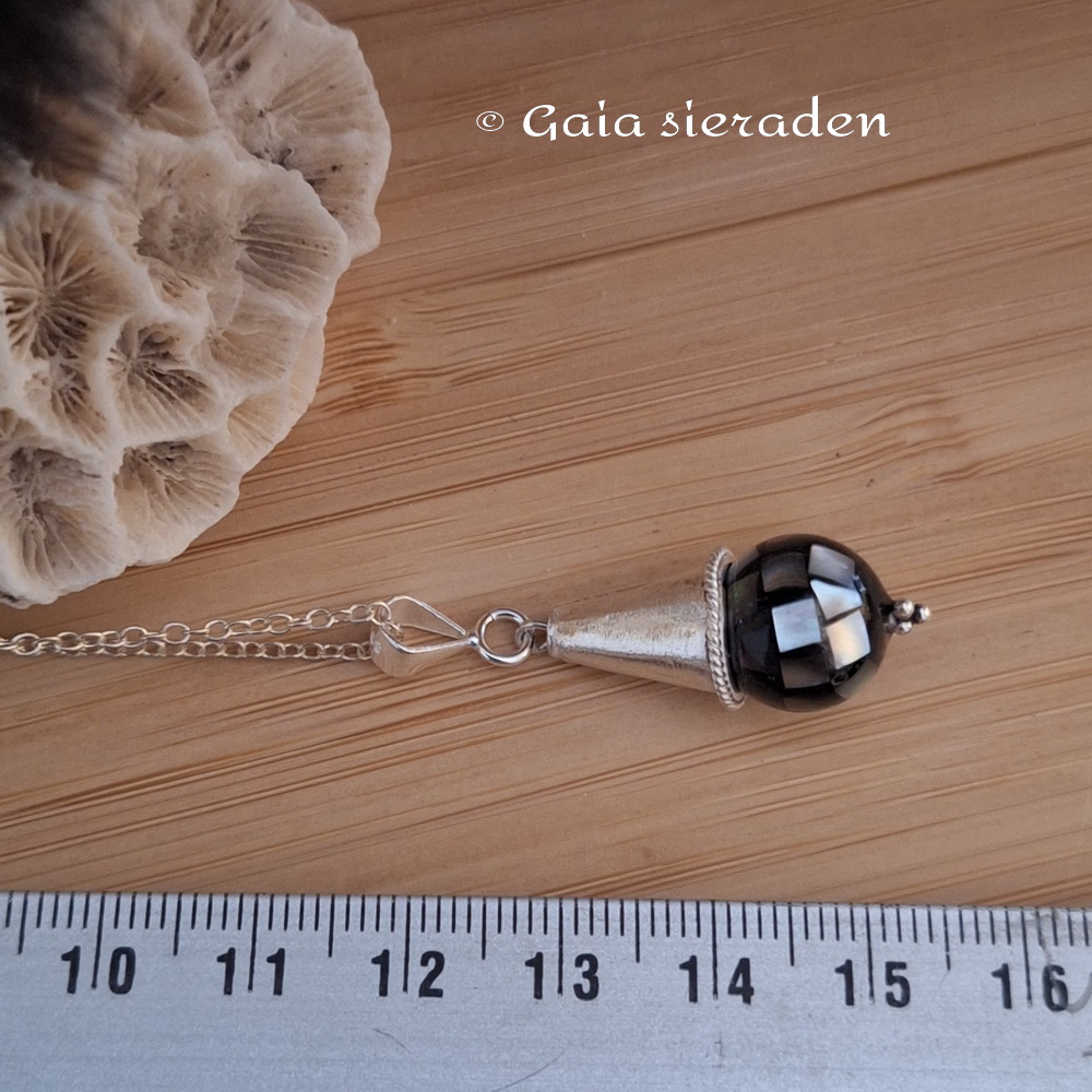 Abalone bol hanger - Afbeelding 3