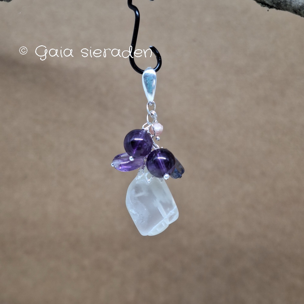 Hoofdpijn en Migraine edelsteen troshanger - Afbeelding 4