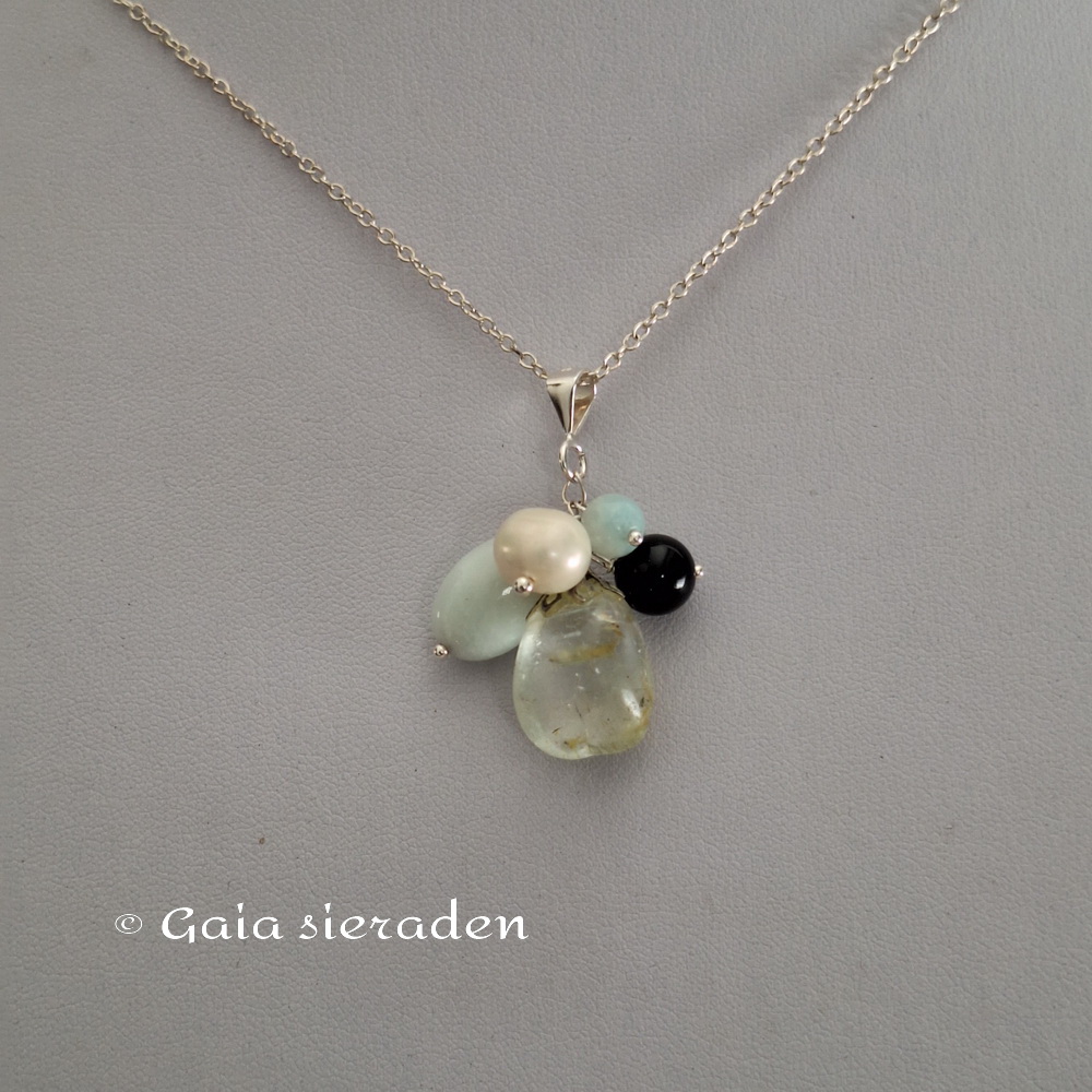 Verlies en rouw zilveren troshanger - Afbeelding 2