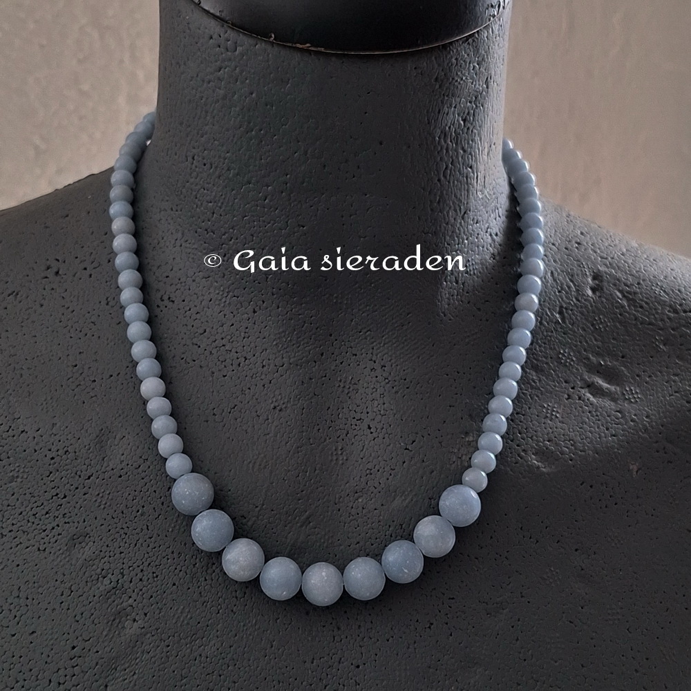 Angeliet edelsteen ketting - Afbeelding 3