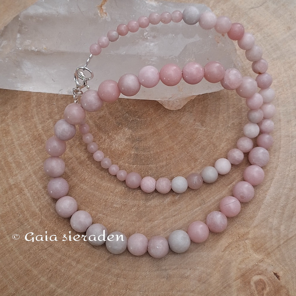 Andes Opaal edelsteen ketting - Afbeelding 4