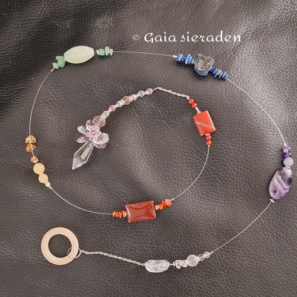 Chakra raamhanger met zonnevanger