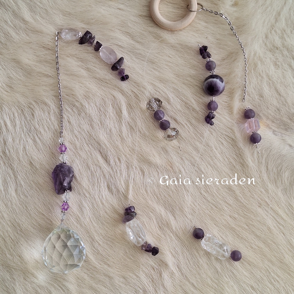 Raamhanger Amethist - Afbeelding 2