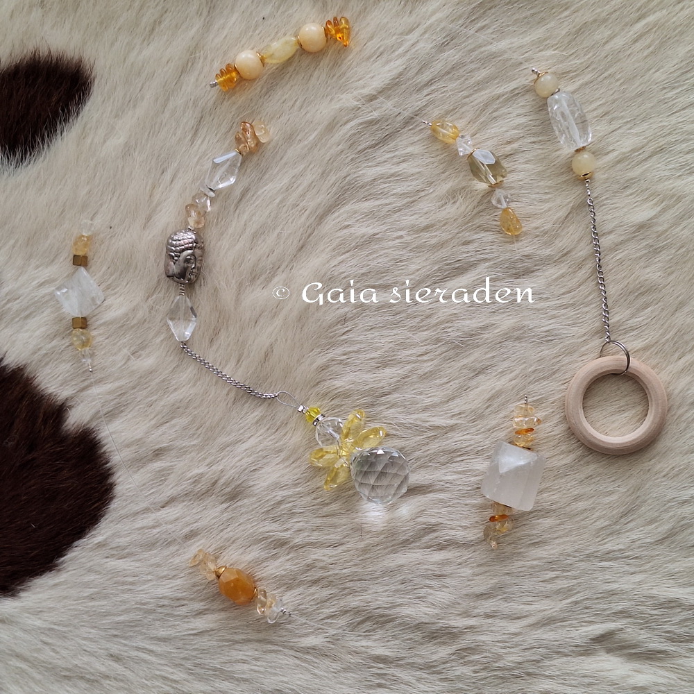 Raamhanger Citrien met zonnevanger