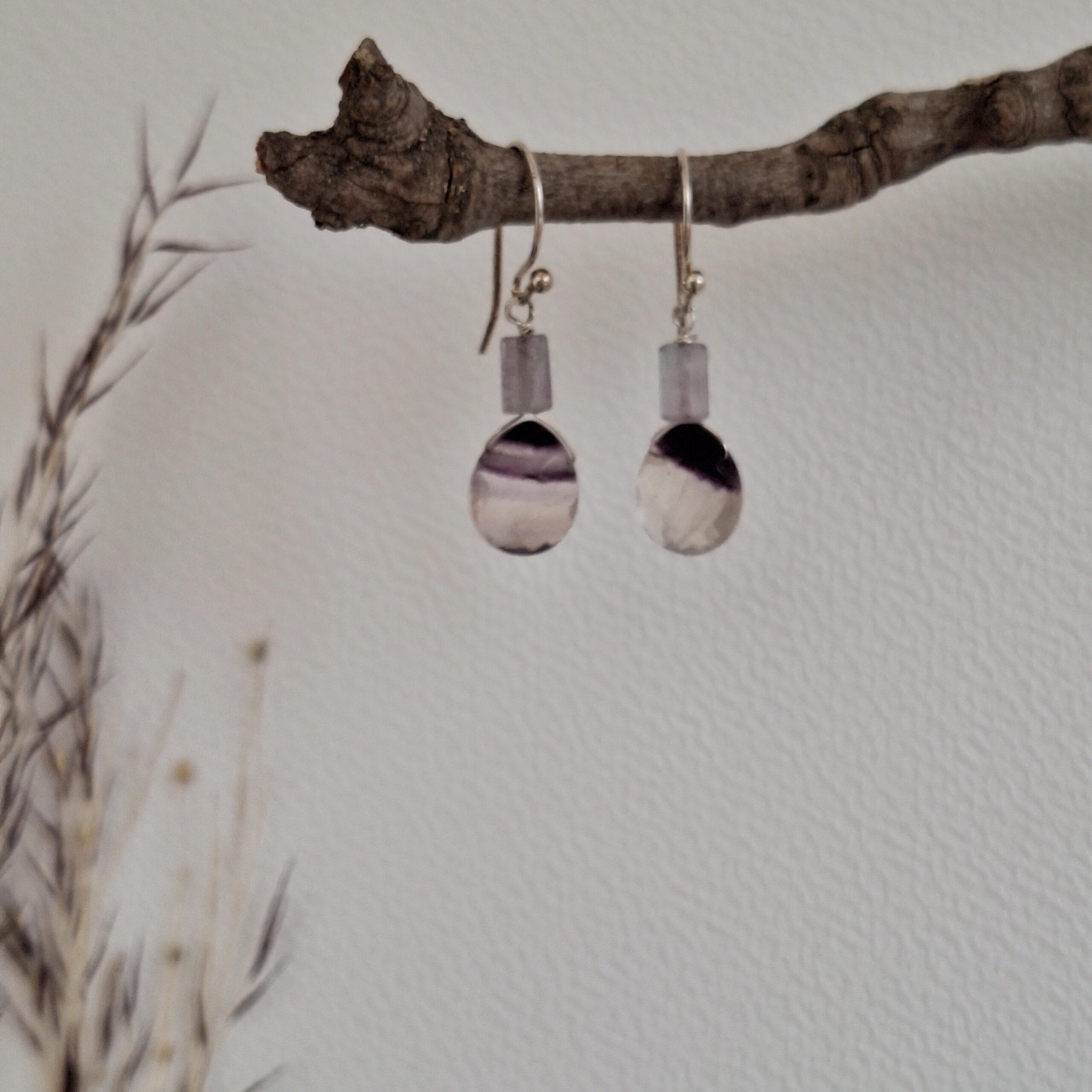 Fluoriet oorbellen druppel