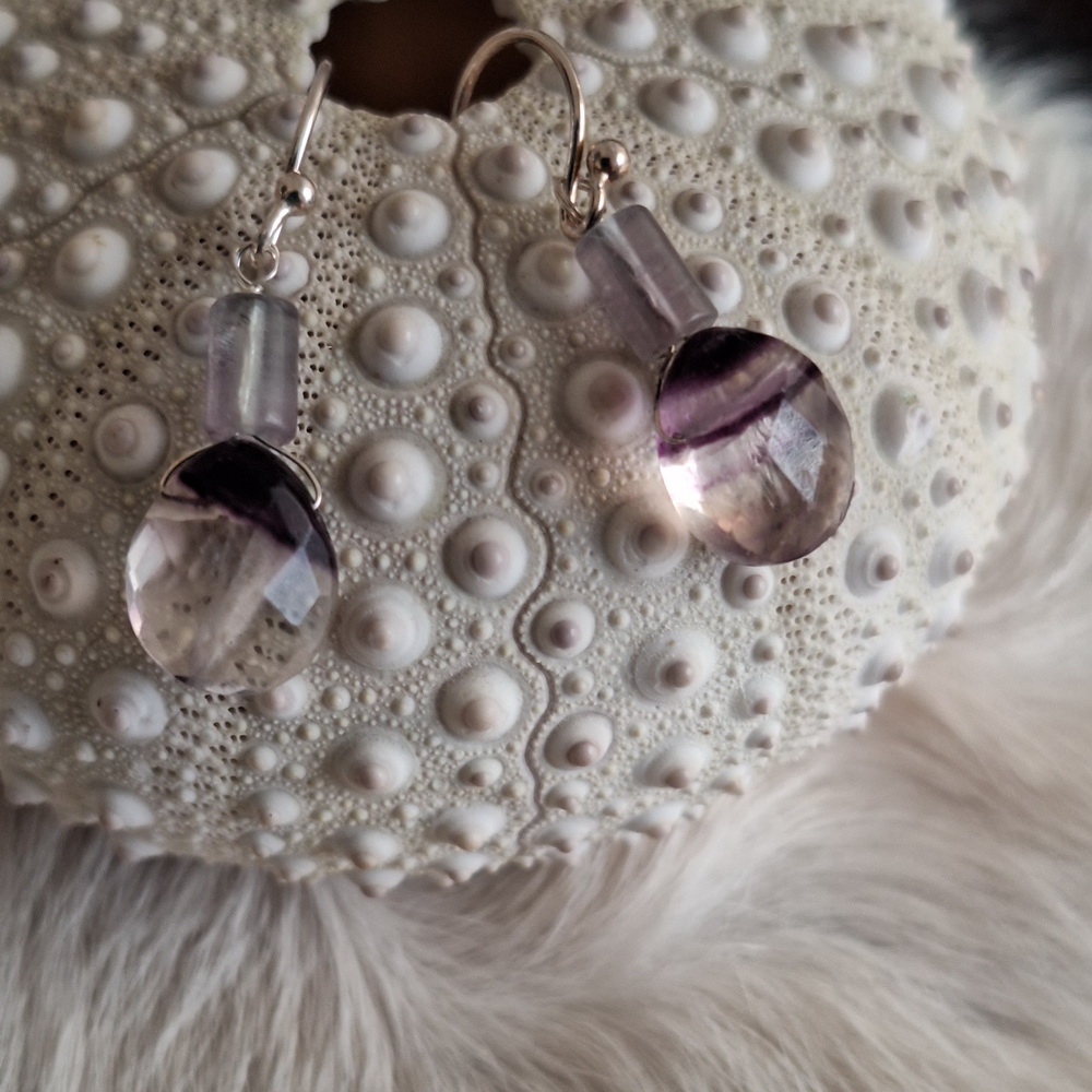 Fluoriet oorbellen druppel