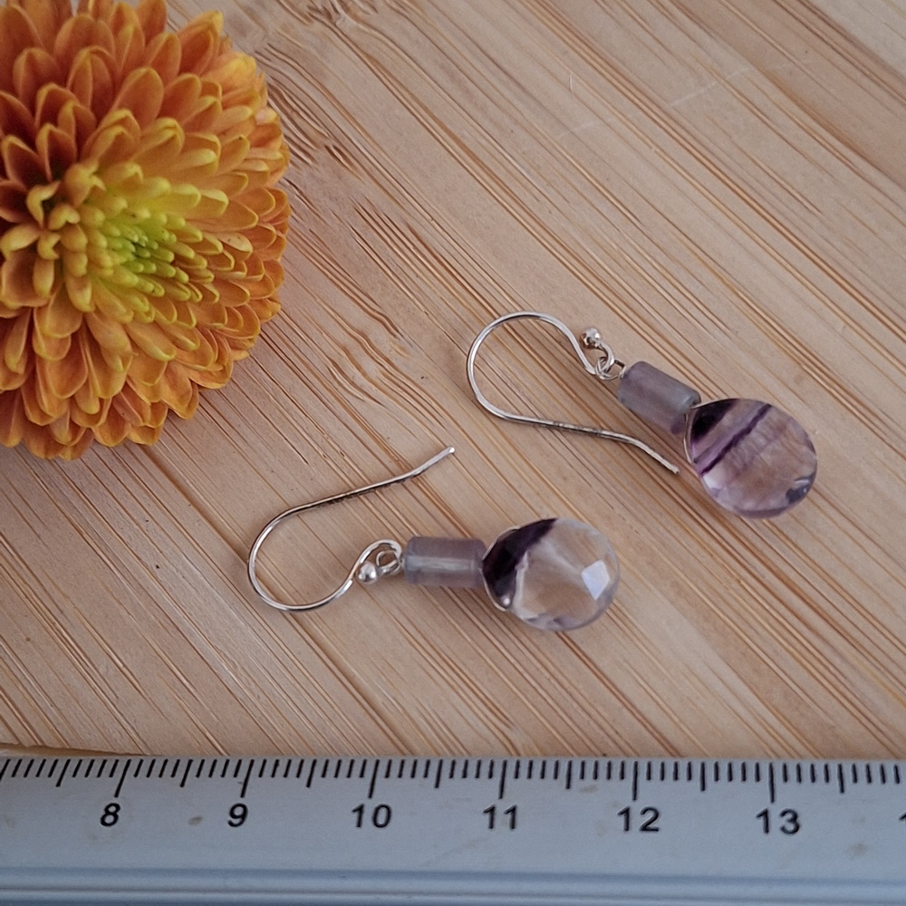 Fluoriet oorbellen druppel