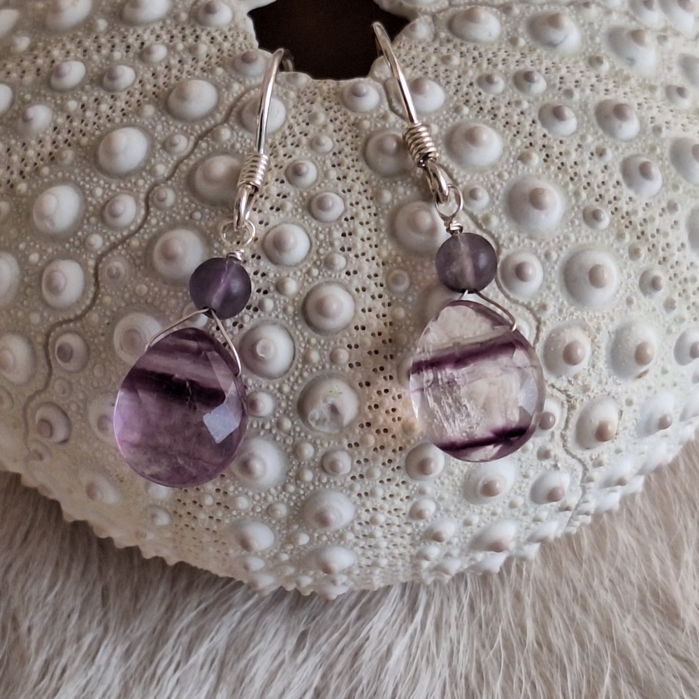 Fluoriet oorbellen popje