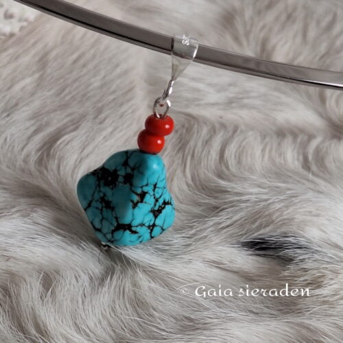 Hanger Turkoois Koraal