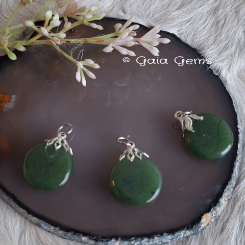 Edelsteen hangertje Jade