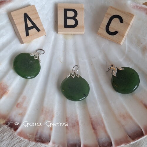 Edelsteen hangertje Jade