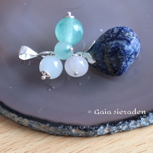 Vriendschap edelsteen troshanger 2