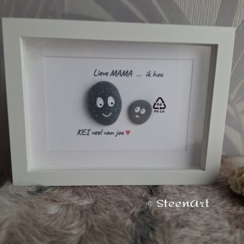 Lieve mama - SteenArt schilderijtje