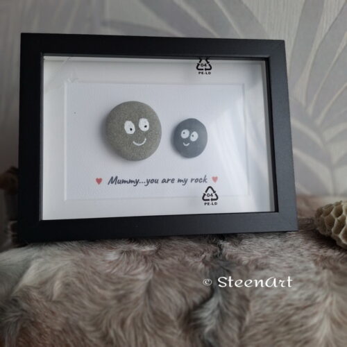 Mummy my rock - SteenArt schilderijtje