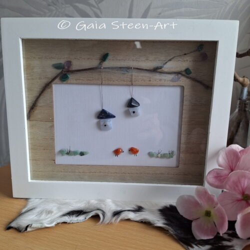 Nieuwe woning - SteenArt schilderijtje