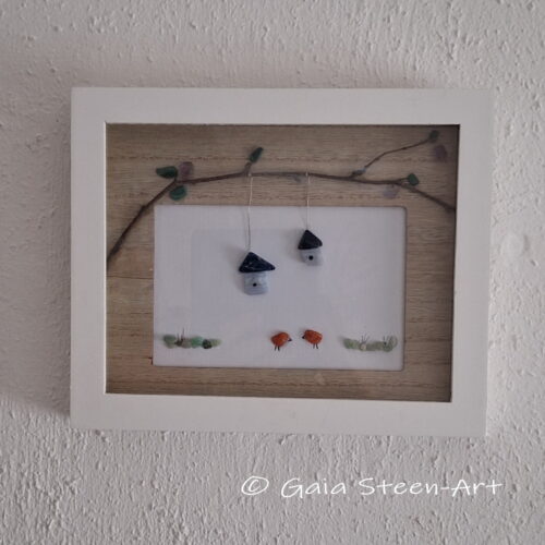 Nieuwe woning - SteenArt schilderijtje