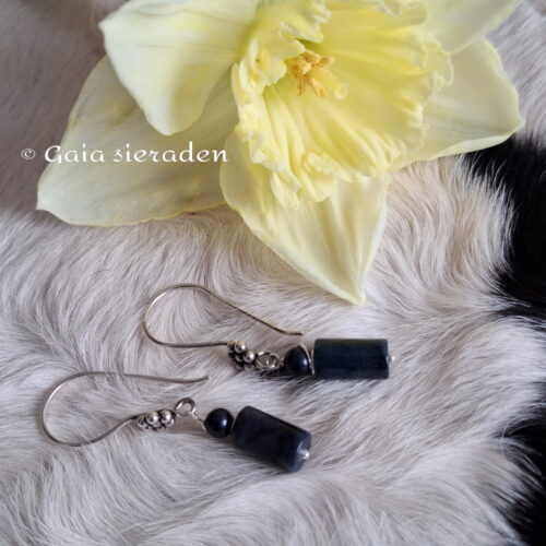 Dumortiriet oorbellen staafje