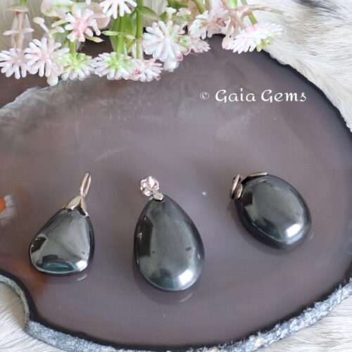 Hematiet edelsteen hangertje