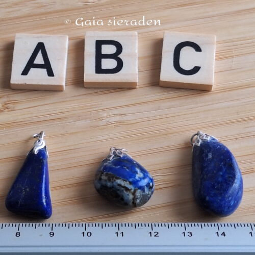 Lapis Lazuli edelsteen hangertje