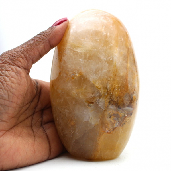 gele quarts chalcedoon