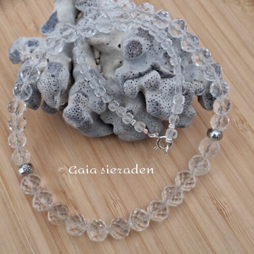 Bergkristal ketting Hera