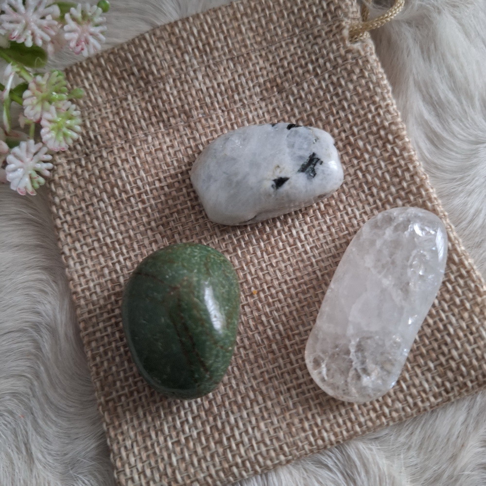 Nieuw begin edelsteen set