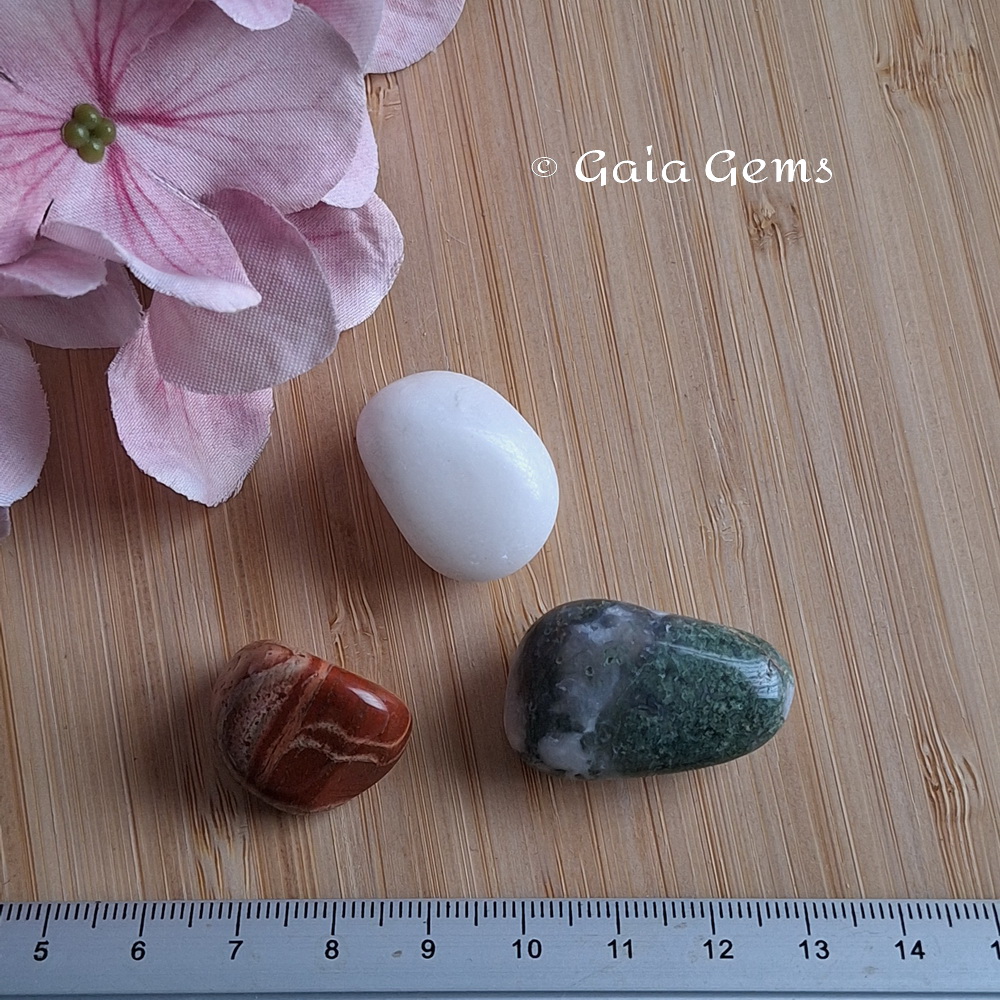 Weerstand en immuunsysteem edelsteen set