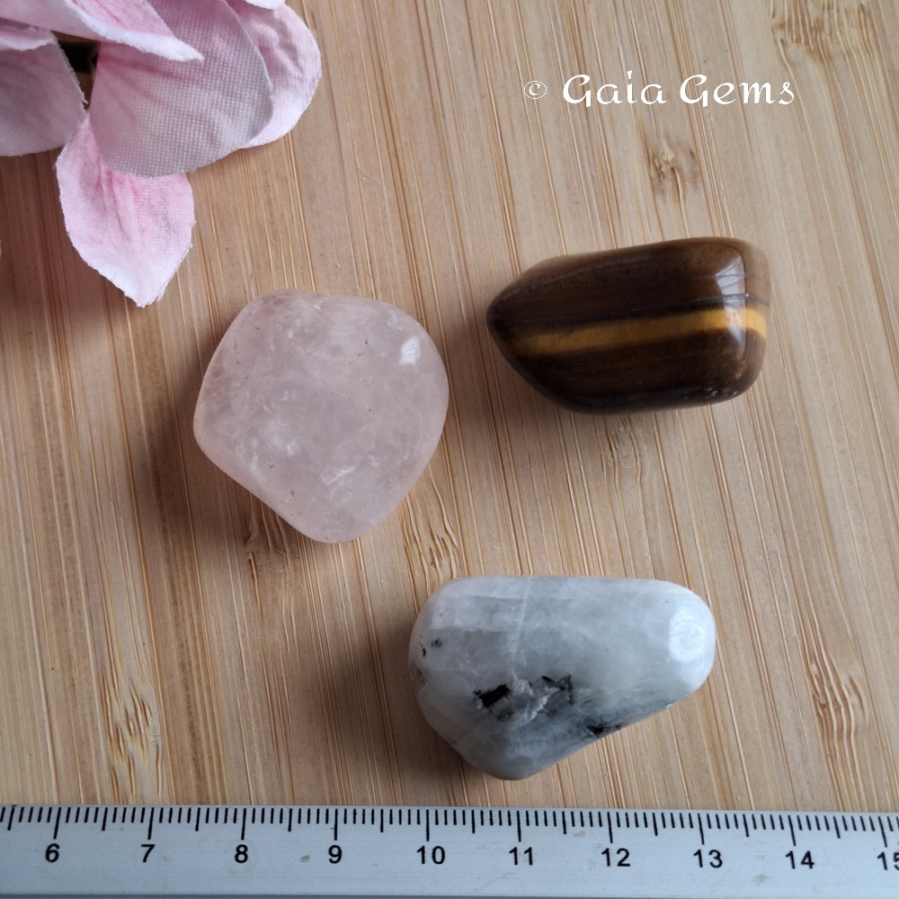 Menstruatie klachten edelsteen set