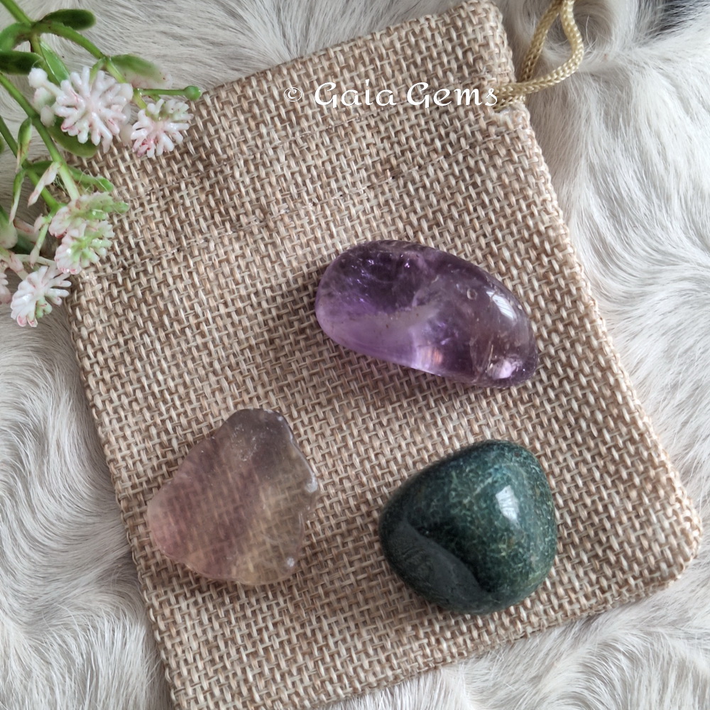 Concentratie edelsteen set