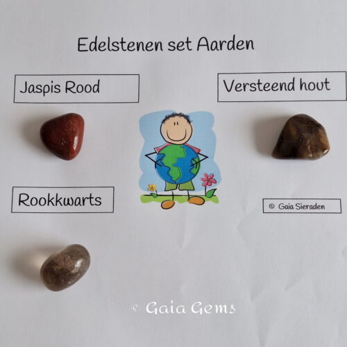 Aarden edelsteen set