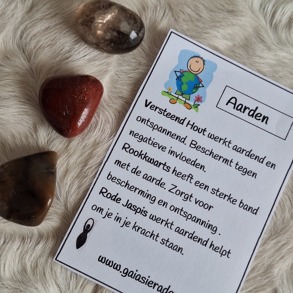 Aarden edelsteen set