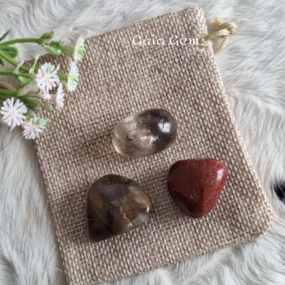 Aarden edelsteen set