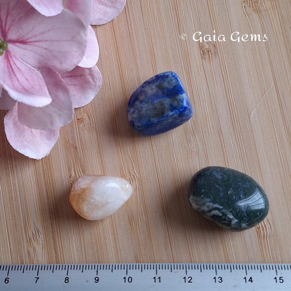 Stress edelsteen set