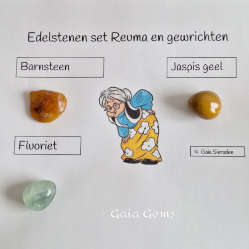 Reuma edelsteen set