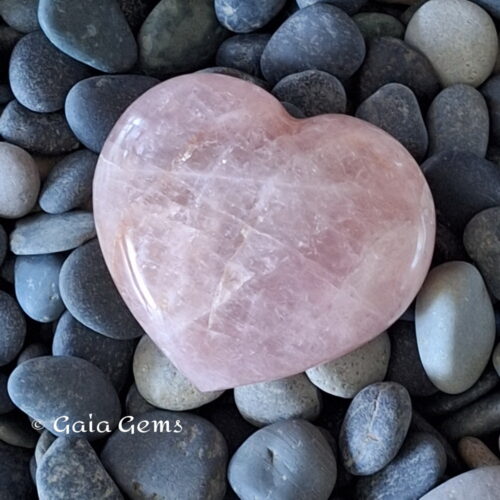 Rozenkwarts hart medium
