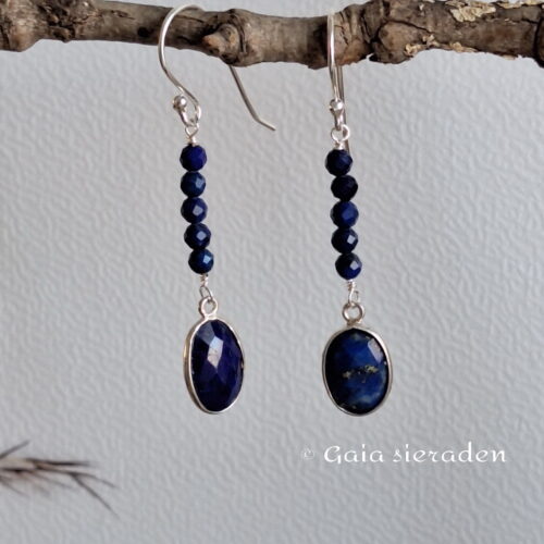 Lapis Lazuli oorbellen Livia