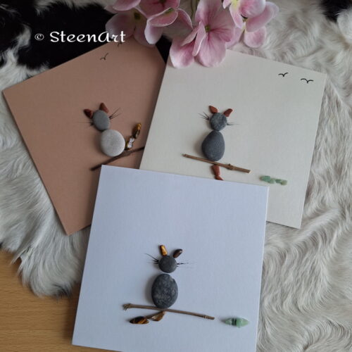 Wenskaart Poes
